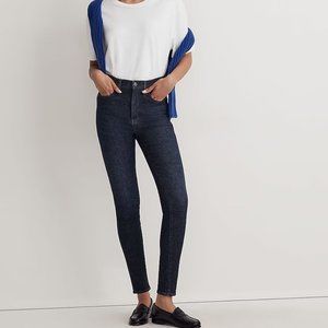 Madewell 10" High-Rise Skinny Jeans in Bensley Wash Size 25